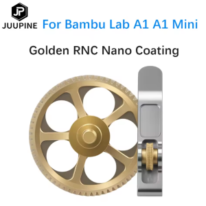 JUUPINE  Upgrade Extruder Gear Assembly for Bambu Lab A1 / A1 MINI Smoother and More Even Flow, Longer Service Life Full Metal Gears