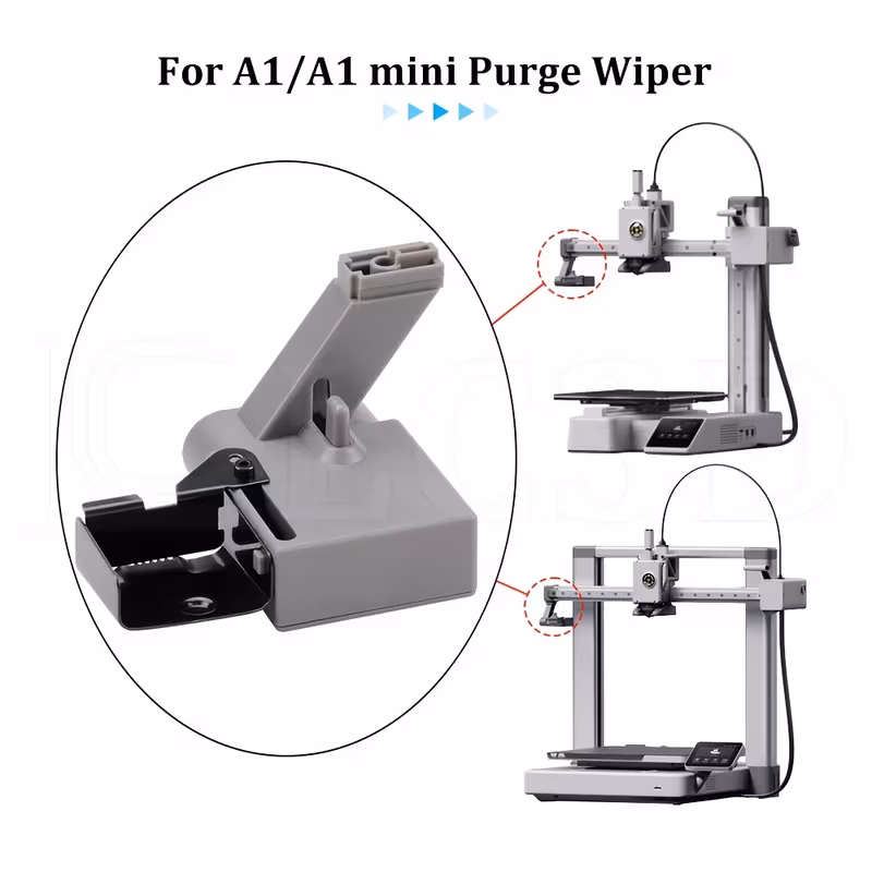 High Quality 1pc Purge Wiper, for A1/A1 Mini Purge Wiper And Waste Dispenser Dispensing Component Collect And Clean Waste Materials for 3D Printer